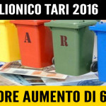 TARI 2016: aumento di circa  60.000 euro